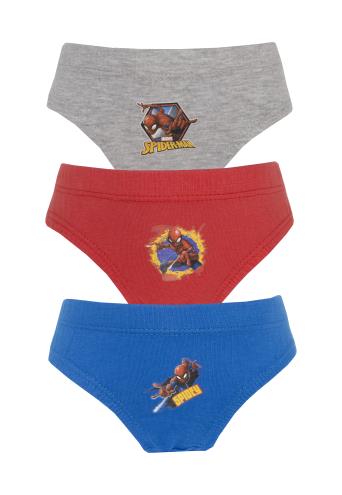Marvel's Spiderman 3 Pack Boys Briefs/Briefs