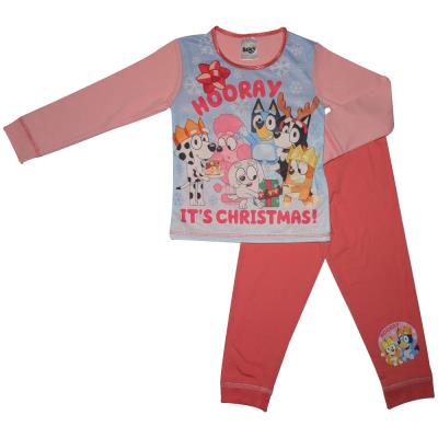 Christmas Bluey Pyjamas - Girls 18 months to 5 years - Hooray It's Christmas : 77568