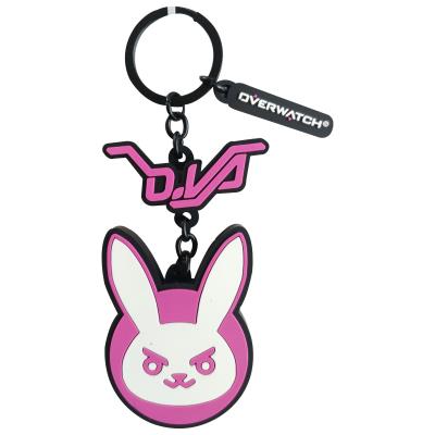 Overwatch Keyring - Rubber - D.VA