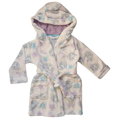Disney Frozen Dressing Gown - Elsa Design - Hooded Robe (77495)