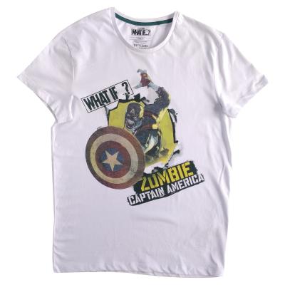 Zombie Captain America T Shirt - Men's - Marvel What If...? (77088)