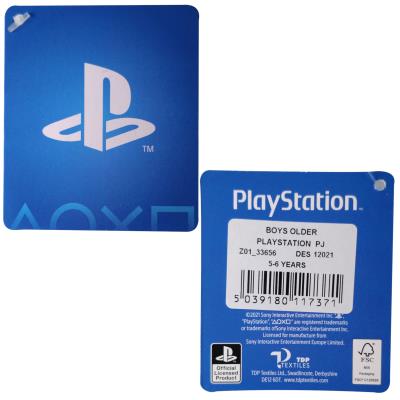 Boys Playstation Pyjamas - Symbols Design - Blue Black