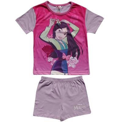Girls Mulan Shortie Pyjamas 