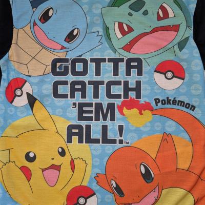 Boys Pokemon Pyjamas - Cath 'Em All Design