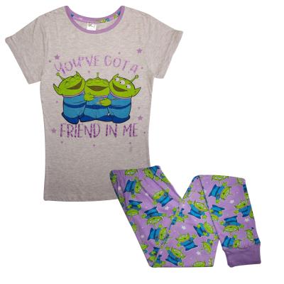 Ladies Toy Story Aliens Pyjamas