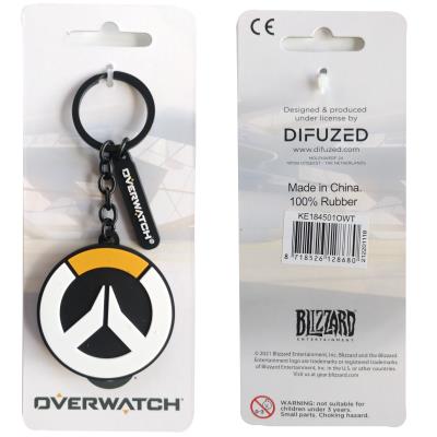 Overwatch Keychain - Rubber - Logo Design