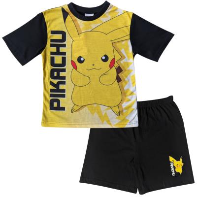 Boys Pokemon Short Pyjamas - Pikachu - 5-12 Years (77338)