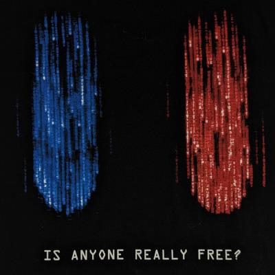 The Matrix Oversized T Shirt - Men's - Is Anyone Really Free?