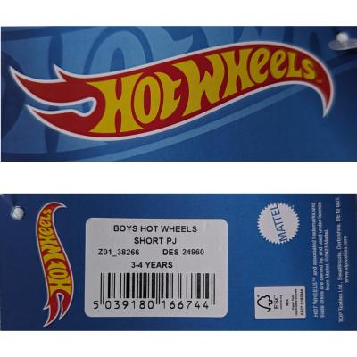 Hot Wheels Short Pyjamas - Made to Race - 3-8 Years