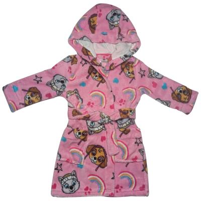 Paw Patrol Dressing Gown - Skye and Everest - Hooded Robe (77559)