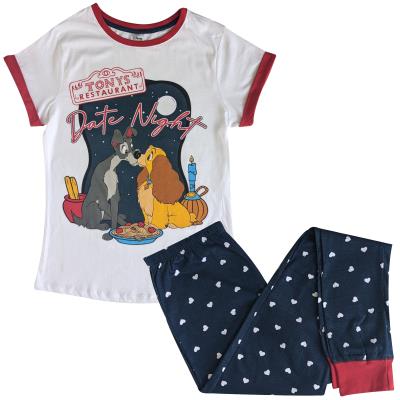 Lady and the Tramp Pyjamas - Women's - Date Night : 77269