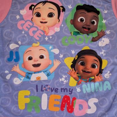 CoComelon Pyjamas - Girls 12 months to 4 years - Friends Design