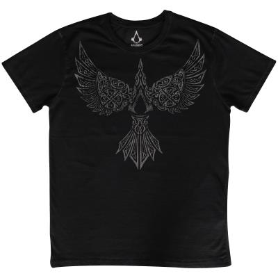 Assassin's Creed T-Shirt - Men's Valhalla Raven Design (76973)