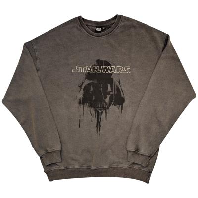 Darth Vader Sweatshirt - Star Wars - Dripping Helmet Design
