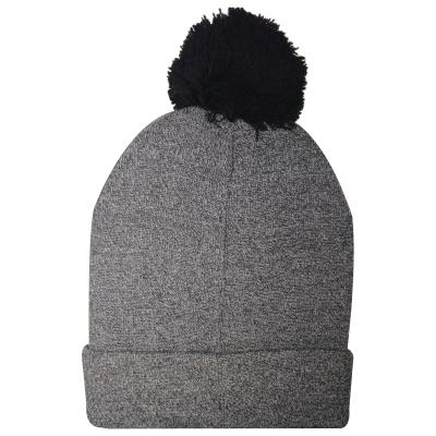 Mens Marvel Logo Beanie Bobble Hat