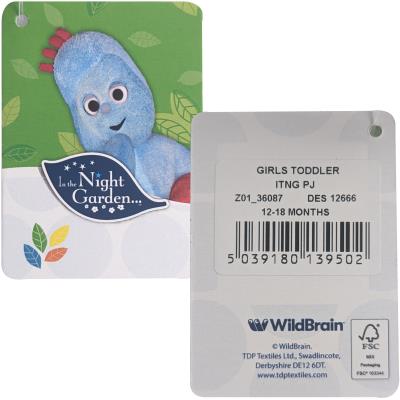 In The Night Garden Pyjamas - Girls - Iggle Piggle and Upsy Daisy