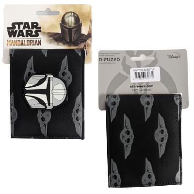 The Mandalorian Wallet - Star Wars - Grogu Repeat Print