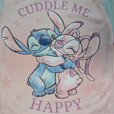 Girls Lilo & Stitch Pyjamas - Cuddle Me Happy