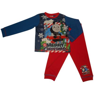 Boys Thomas and Friends Pyjamas - Merry Christmas Design : 77575