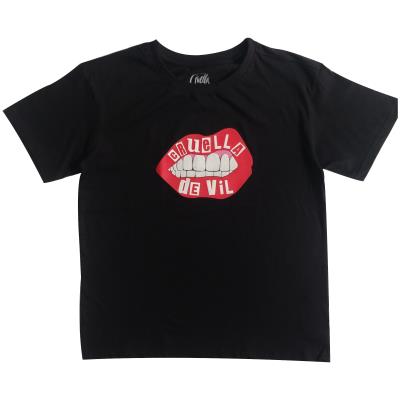 Women's Cruella T Shirt - Lips design (77067)