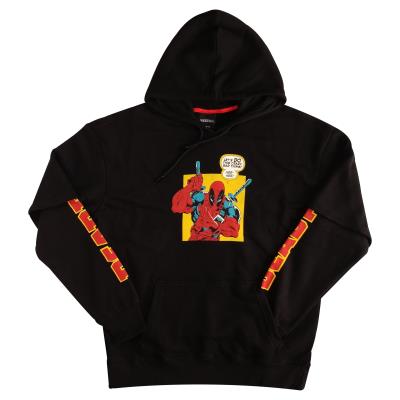 Deadpool Hoodie - Men's - Crazy Bad Things Design (77005)