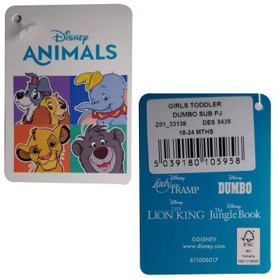 Girls Toddler Dumbo 'I Can Fly' Pyjamas