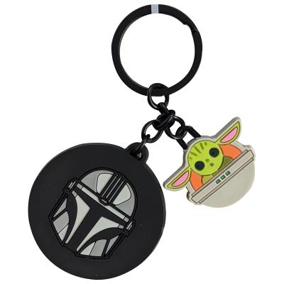 Star Wars Keychain - Rubber - The Mandalorian Design (77220)