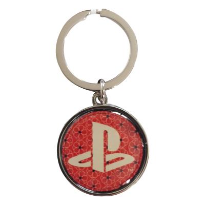 Playstation Keychain - Zinc Alloy - Logo Design (77144)