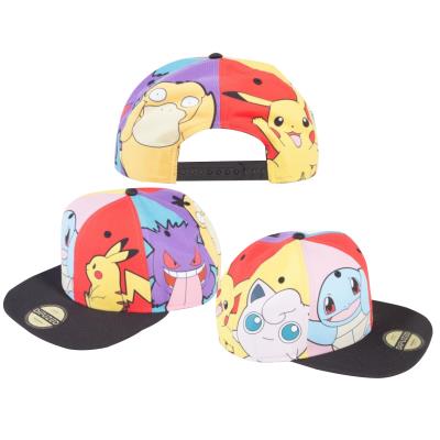 Men's Pokemon Pop Art Snapback Cap