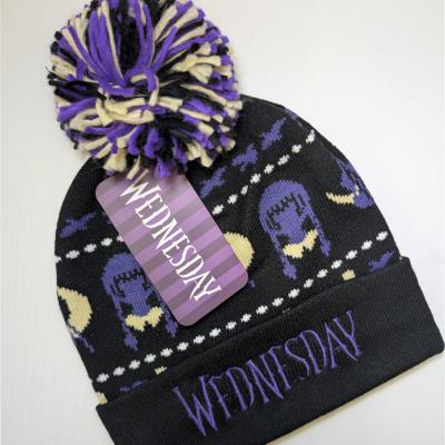 Wednesday Beanie - Women's - Bobble Hat