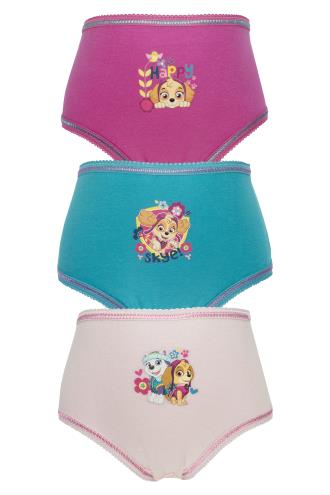 Paw Patrol Girls 3 Pack Pants / Knickers