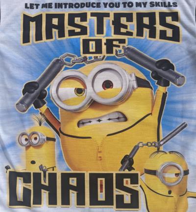 Boys Minions Pyjamas - Universal Pictures - Masters of Chaos