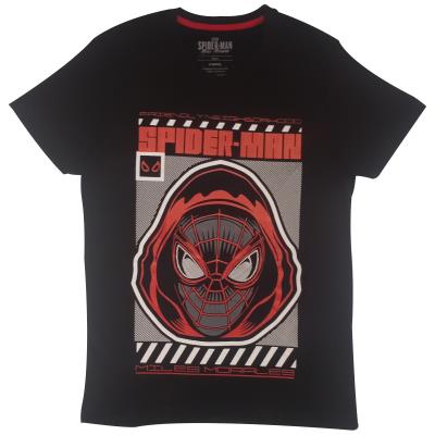 Spider-Man - Miles Morales Hood - Men's T-Shirt 