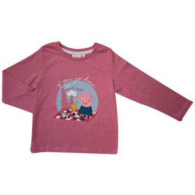 Hasbro's Peppa Pig - Long Sleeved T-Shirt - If You Go Down to the Woods (77491)