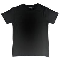 Children's Plain T-Shirt - Unisex - 2-12 Years - Black, Charcoal Marl or Navy