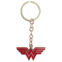 Wonder Woman Keychain - Metal - Red and Gold