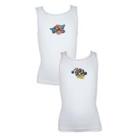 Pack of 2 Blaze and the Monster Machines 'Blazing Speed' Cotton Vests