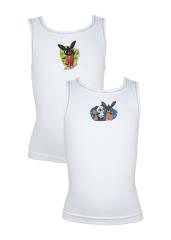 Pack of 2 Boys Bing Cotton Vests