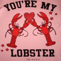 Ladies Friends Pyjamas 'You're My Lobster'