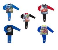 5 Pack Childrens Boys Girls Pyjamas Mixed Characters