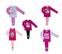5 Pack Childrens Boys Girls Pyjamas Mixed Characters
