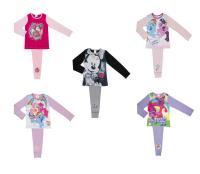 5 Pack Childrens Boys Girls Pyjamas Mixed Characters