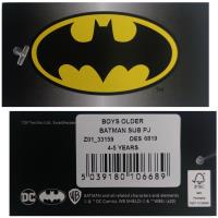 Boys Batman Pyjamas - Stripe Design
