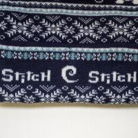 Stitch Bobble Hat - Women's Beanie - Faire Isle Style