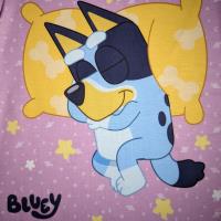 Bluey Nightie - Girls - Moon and Stars Pattern