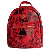 Wonder Woman Backpack - Women's - All Over Print