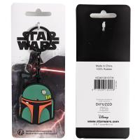 Boba Fett Keyring - Rubber - Star Wars