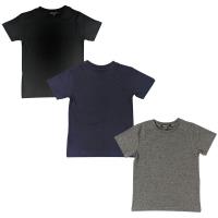 3 Pack Children's Plain T-Shirts - Unisex - 7-8 Years