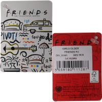 Girls Friends Pyjamas - Love Laughter Friends Design