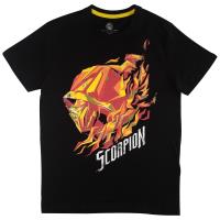 Mortal Kombat T Shirt - Men's - Scorpion Flame Sub-Zero